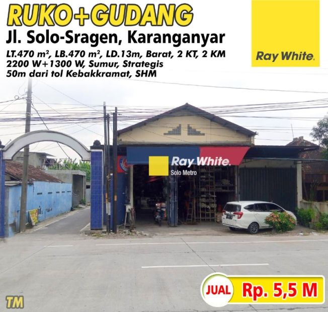 Ruko Pinggir Jalan Raya