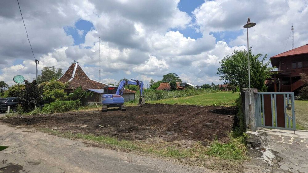 Menit Tugu Monjali Tanah Murah Jogja View Sawah