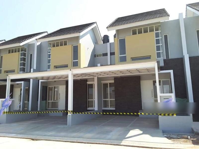 Rumah Modern Minimalis Lantai Di Cluster Neo Vasana Harapan Indah