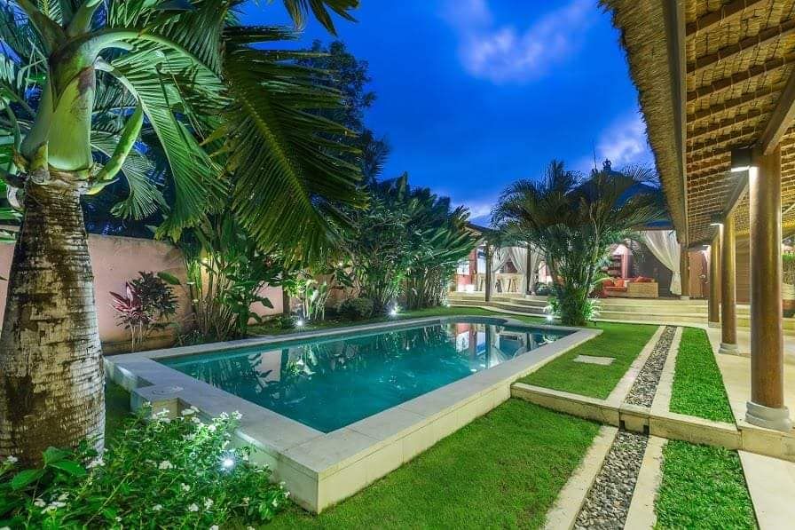 Villa Modern Di Pantai Nyanyi Bali D Canggu Tanah Lot Cemagi Seseh Pereren