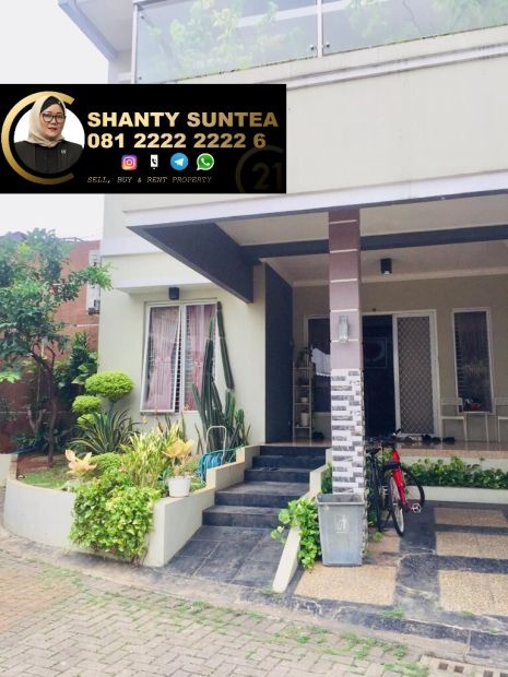 Rumah Siap Huni Posisi Bagus 2 Lantai Di Discovery Bintaro RA 11782