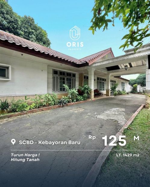 Hitung Tanah Dijual Rumah Premium Area Di Scbd Kebayoran Baru