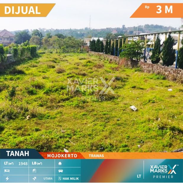 Dijual Tanah Trawas Belakang Taman Ganjaran Trawas Mojokerto