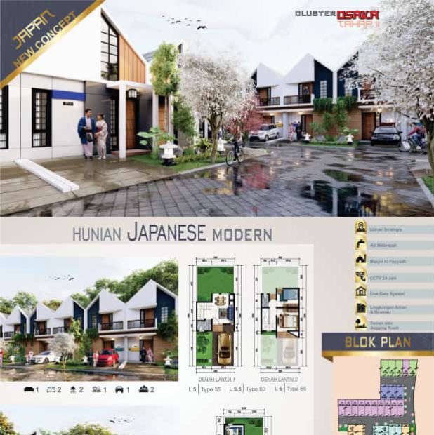 Rumah Konsep Jepang Di Gresik Kota Dekat Icon Mall