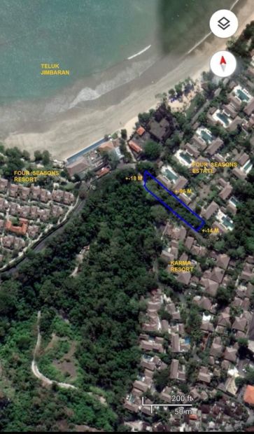 DIJUAL LAHAN PREMIUM LINGKUNGAN VILLA YANG BERLOKASI DI JL PANTAI MUAYA