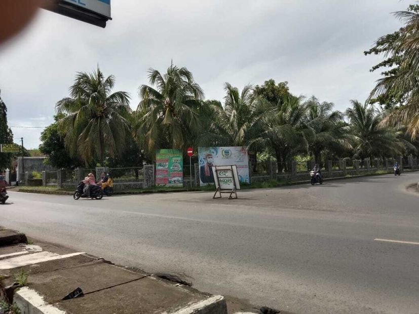 Jual Tanah Jantung Kota Pangandaran Lokasi Grade A Pinggir Jl Raya