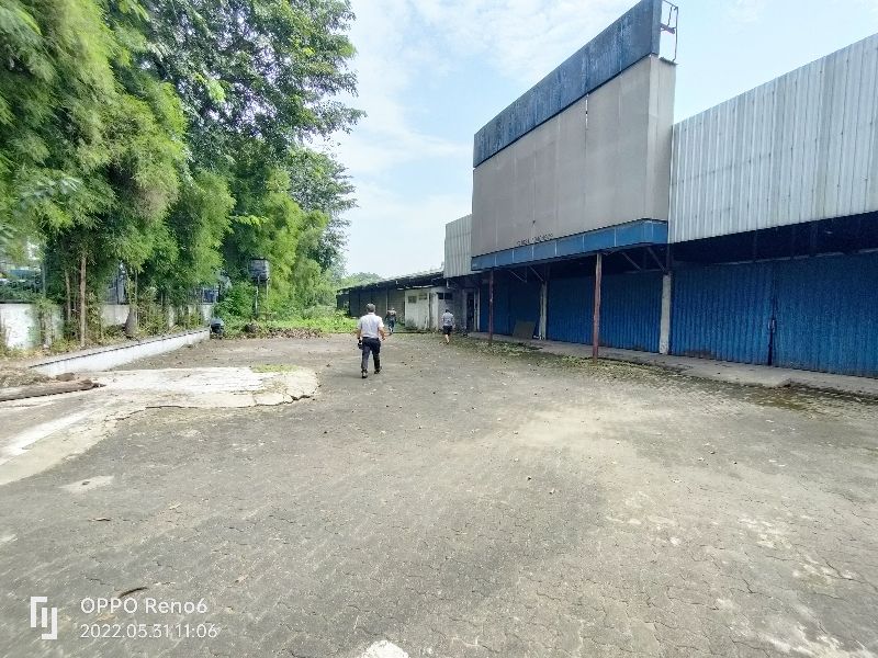 DIJUAL LAHAN TANAH Dan BANGUNAN GUDANG