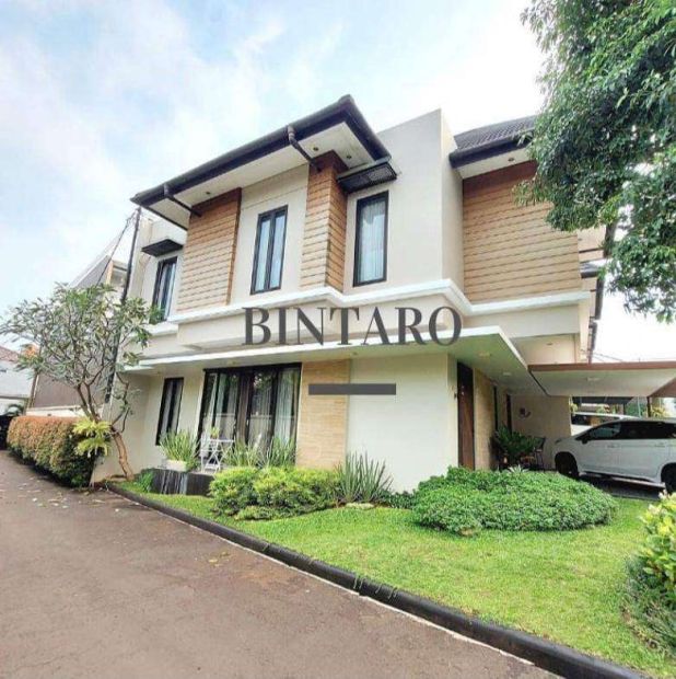 Rumah Cantik Strategis Mertilang Bintaro Jaya Sektor 9 Dalam Cluster