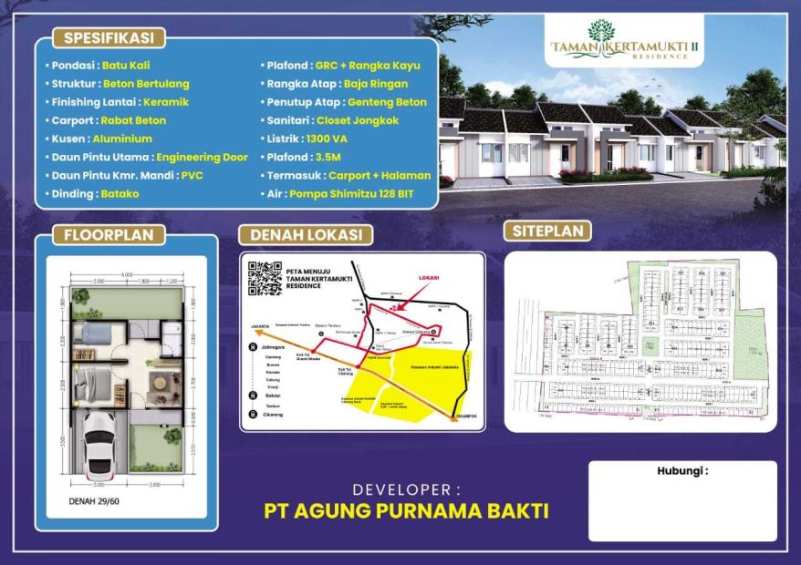 Dp All In Jt Di Taman Kertamukti Ii Residence