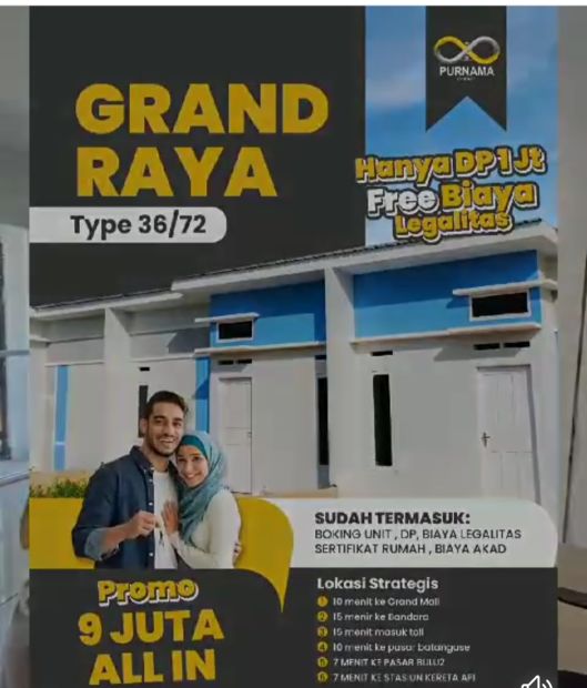 Perumahan Subsidi Grand Raya Maros