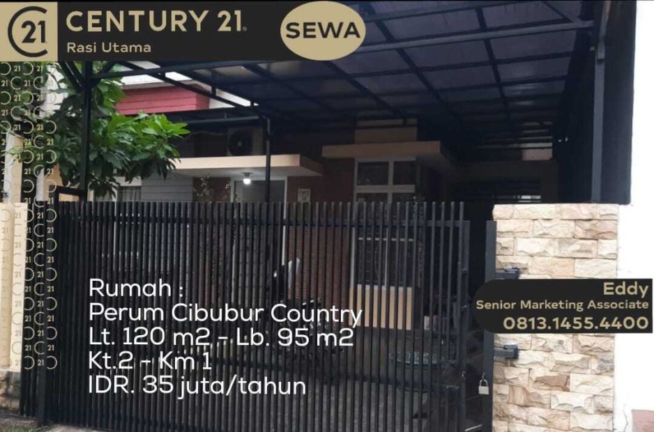 Disewakan Rumah Di Cibubur Country Cikeas