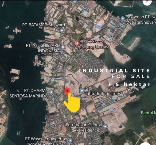 Lahan Industri Tanjung Uncang Industrial Land Plot In Tanjung Uncang Batam