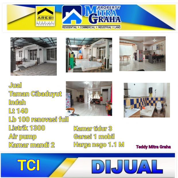 Jual Rumah Di Taman Cibaduyut Indah