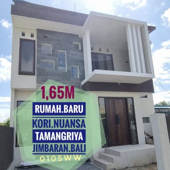 Jual Rumah Baru 3 Kamar Kori Nuansa Taman Griya Jimbaran Kuta Bali