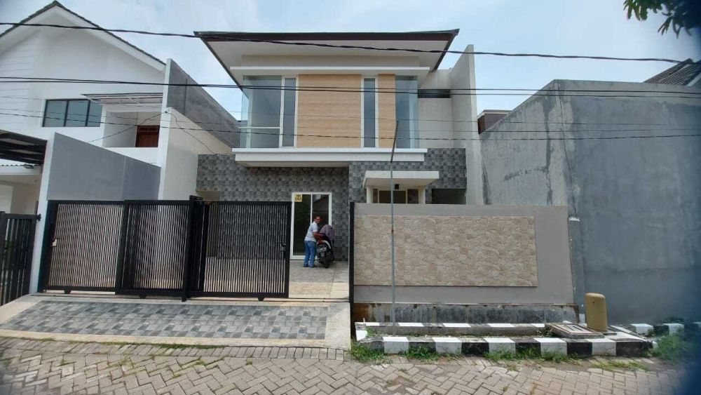 Babatan Mukti Rumah Baru Gress Modern Minimalis