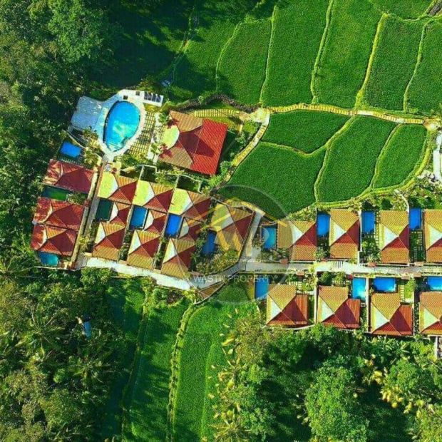 JUAL MURAH DAN CEPAT VILLA CANTIK TANAH LUAS DI UBUD BALI