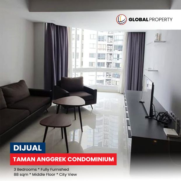 Taman Anggrek Condominium Good Condition Fully Furnish 3 Bedroom