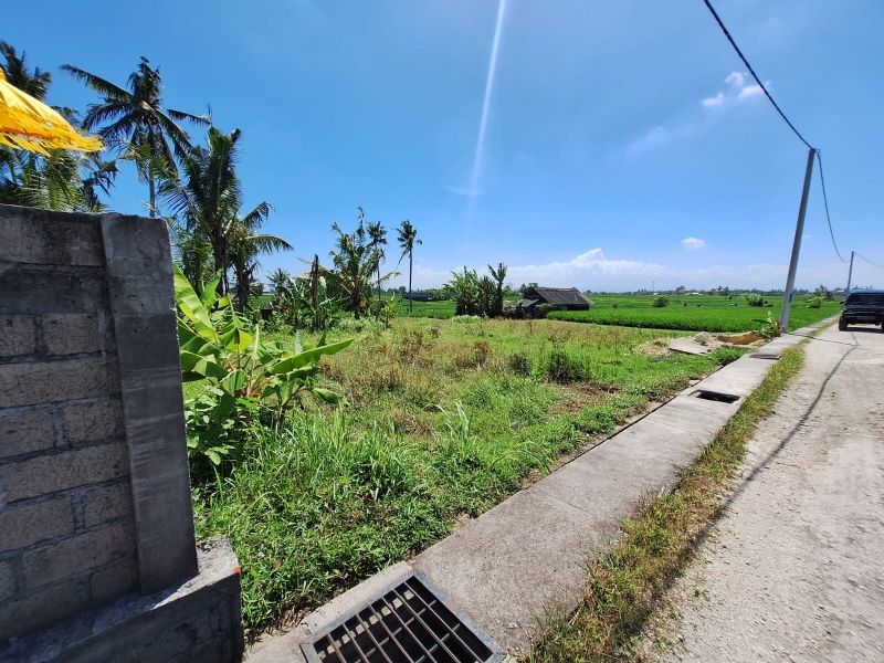 Tanah View Sawah Gunung Sunset Di Pantai Nyanyi Ptt