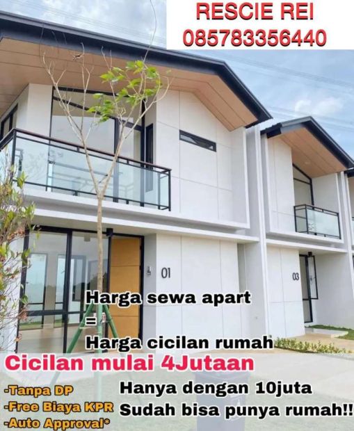 Waterfront Rumah DP 0 Lippo Cikarang Estate