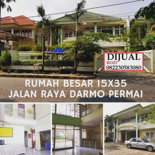 Jual Rumah Raya Darmo Permai Cck Usaha Parkir Luas Dekat Sdps Hr Muhammad