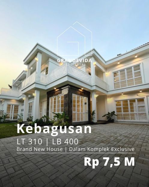 Kebagusan Rumah Dalam Komplek Brand New Modern Minimalis