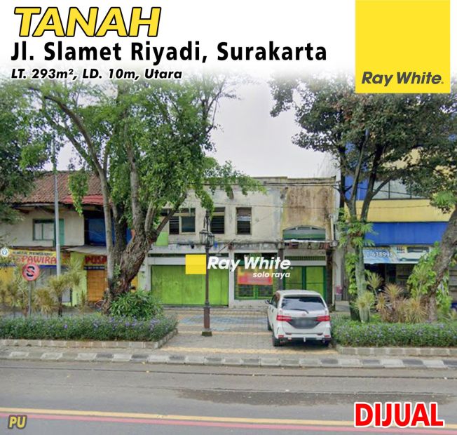 Dijual Tanah Jl Slamet Riyadi Surakarta