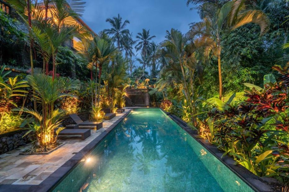 Luxury Villa View Sawah Dan Sungai Di Tegallalang Ubud Bali