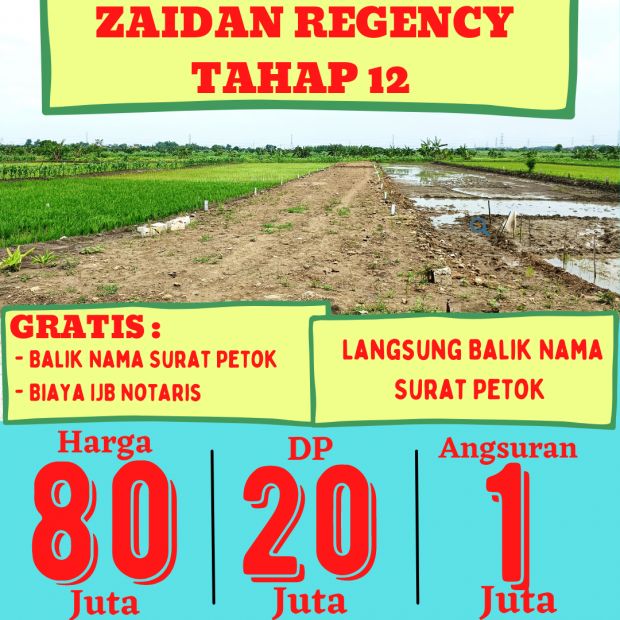 Jual Tanah Kavling Ukuran Jumbo Harga Murah