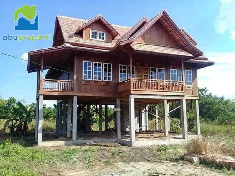 Jual Rumah Kayu Meranti Khas Kota Palembang Dengan Berbagai Desain