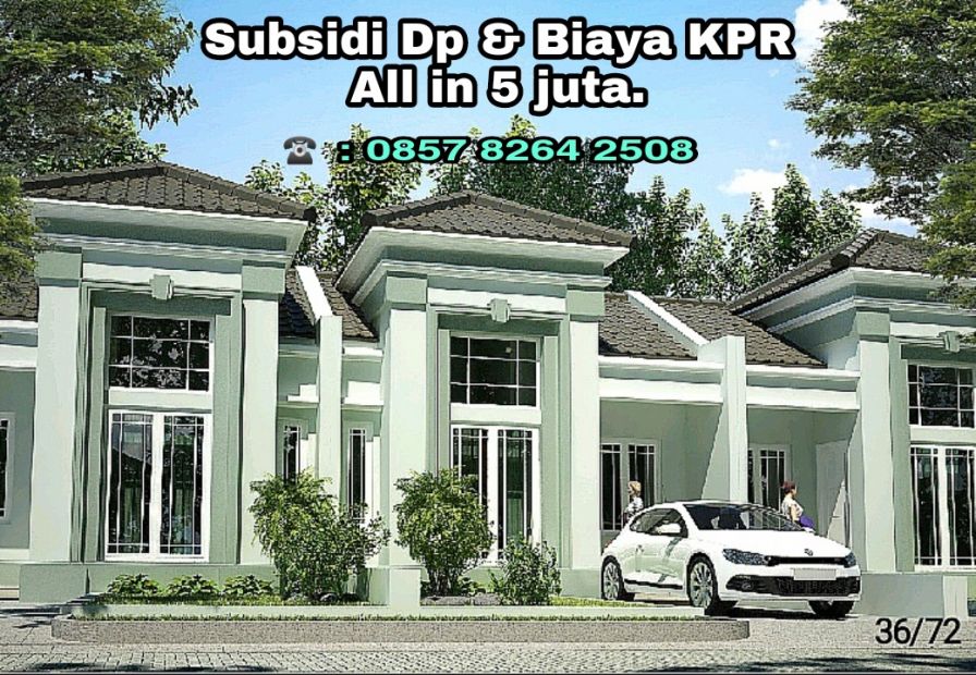 Rumah Subsidi Dp Dan Biaya Kpr Di Panorama Bali Residence Ciseeng