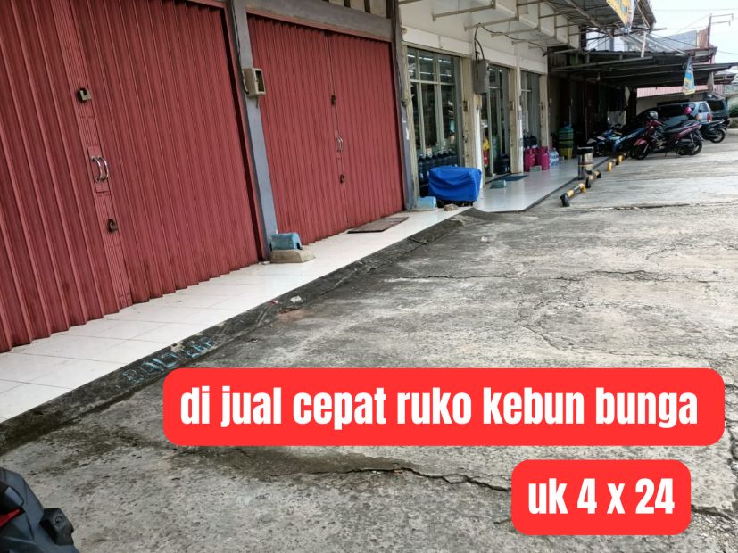 Ruko Lantai Lokasi Sangat Strategis Dan Ramai Berlokasi Di Kebun Bu