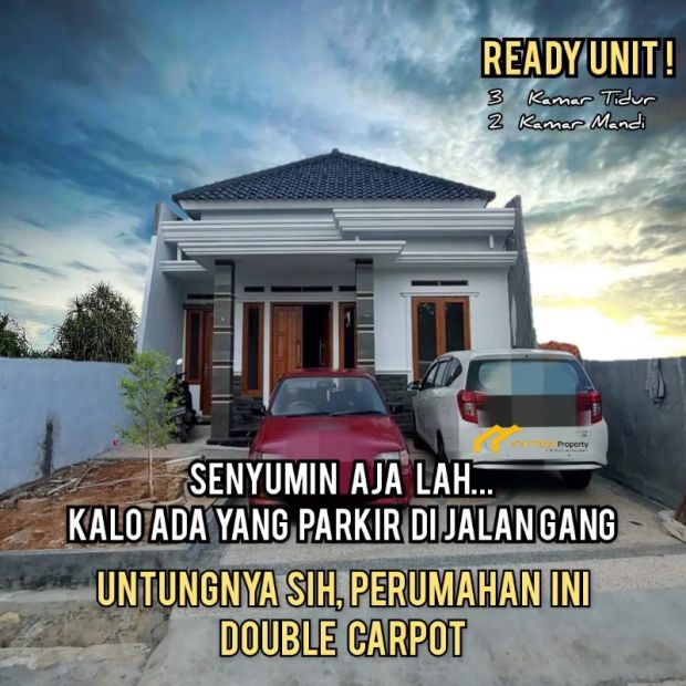 Rumah Siap Huni Kamar Tidur Dekat Unila Rajabasa Bandar Lampung