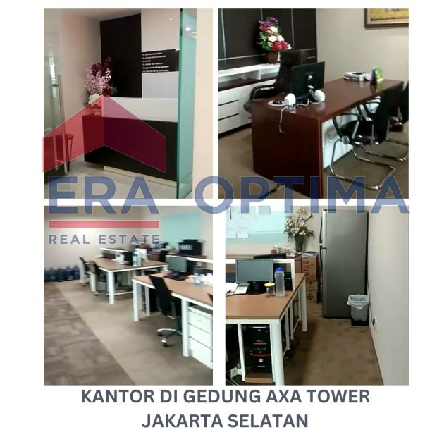 DIJUAL KANTOR DI GEDUNG AXA TOWER SUITE 02 FULL FURNISHED