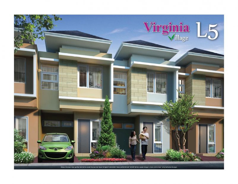 Cluster Virginia Village Rumah Minimalis Bagus Di Gading Serpong