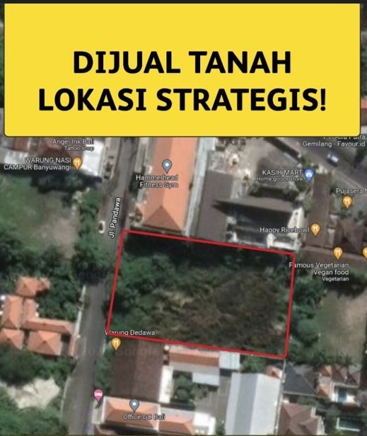 Tanah Lokasi Strategis Cocok Untuk Segala Usaha