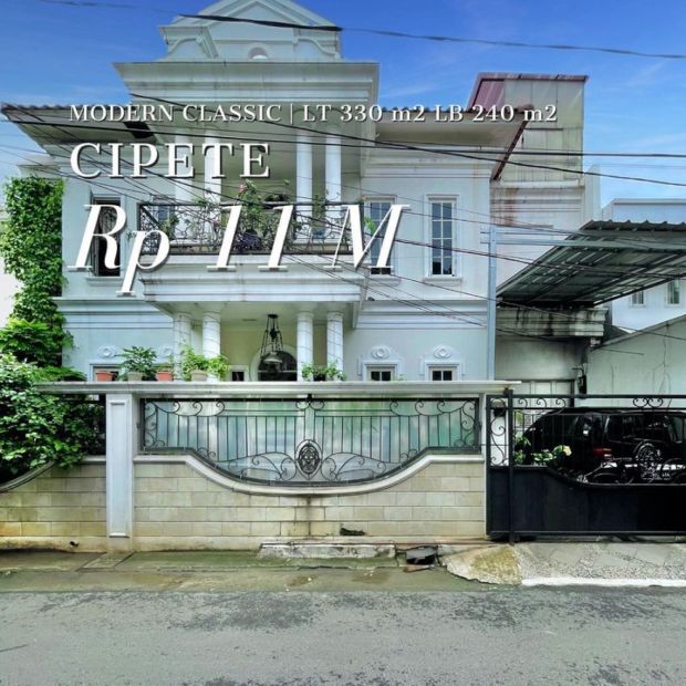 Cipete Dekat Cipete Raya Rumah Classic Modern