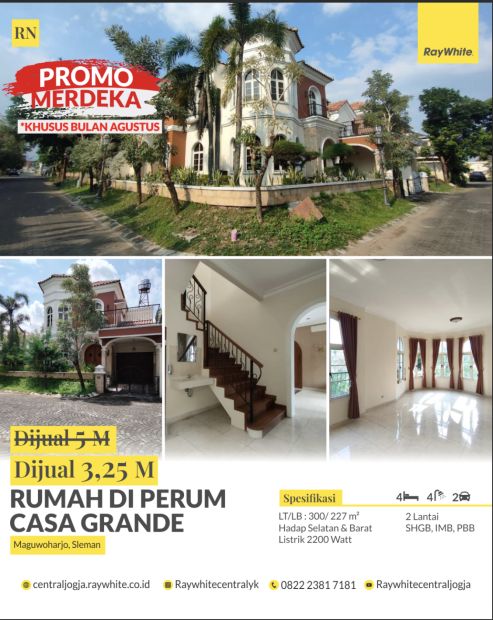 Rumah Mewah Di Salah Satu Perumahan Premium Casa Grande