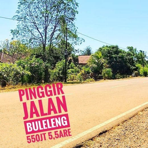 Tanah Pinggir Jalan Bs Usaha Ruko Gudang Buleleng Bali