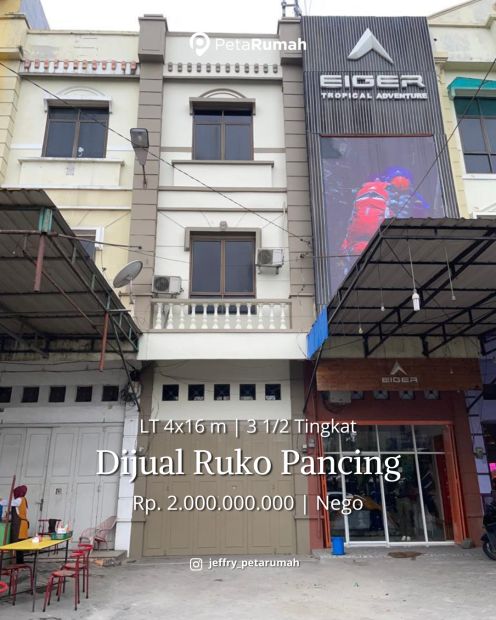 Dijual Ruko Kompleks MMTC Jalan Selamat Ketaren Pancing Siap Huni