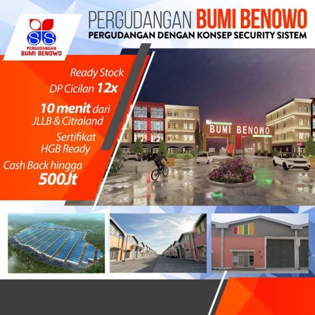 Gudang Bumi Benowo Surabaya Ready Unit Baru