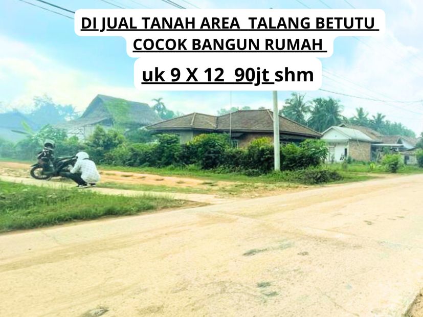 Tanah Murah Area Talang Betutu Kota Palembang