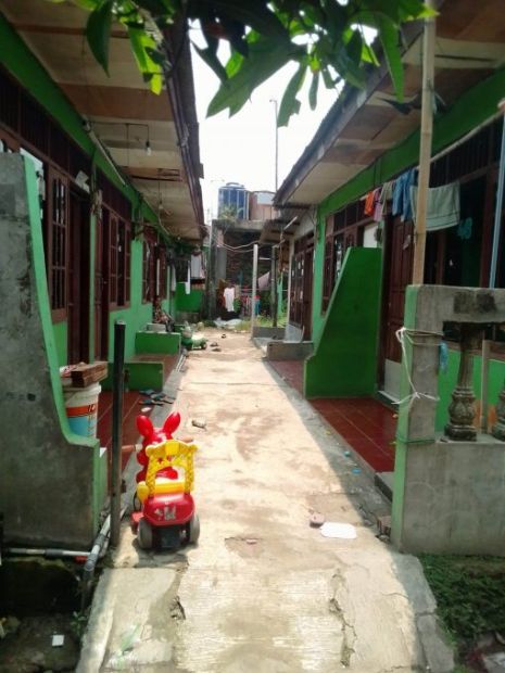 Rumah Kontrakan Pintu Tanah Kosong Di Cikarang Barat Bekasi