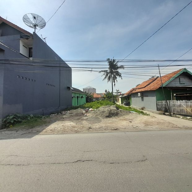 Dijual Lahan Kosong Di Pinggir Jalan Tarumajaya Bekasi Kabupaten