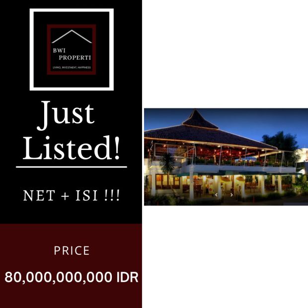 Restoran Restaurant Dijual Di Bogor Resto Lokasi BARANANG SIANG