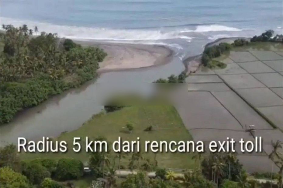 Tanah View Laut Los Sungai Di Sentral Medewi Boleh Ambil M