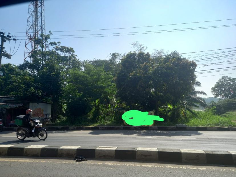 Tanah 2000 M Disewakan Pinggir Jalan Raya Parung Bogor