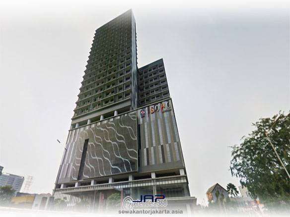 Sewa Kantor Soho Pancoran Luas 101 M2 Bare Jakarta Selatan