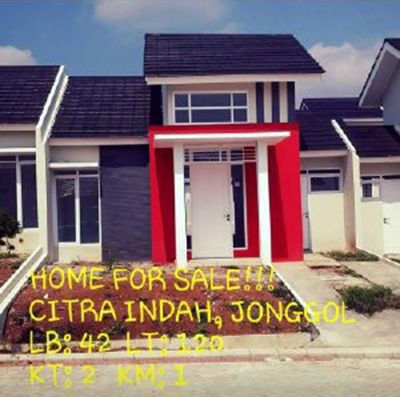 Rumah Baru Harga Mantap di Citra Indah Jonggol Over Kredit