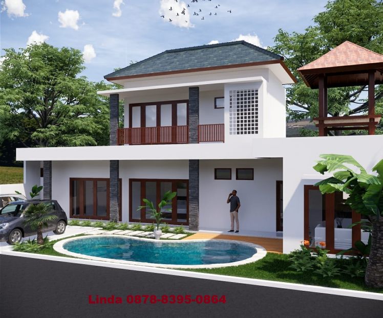  VIlla  Cantik W Pool Taman  Bunga  Area Strategis Nusa 