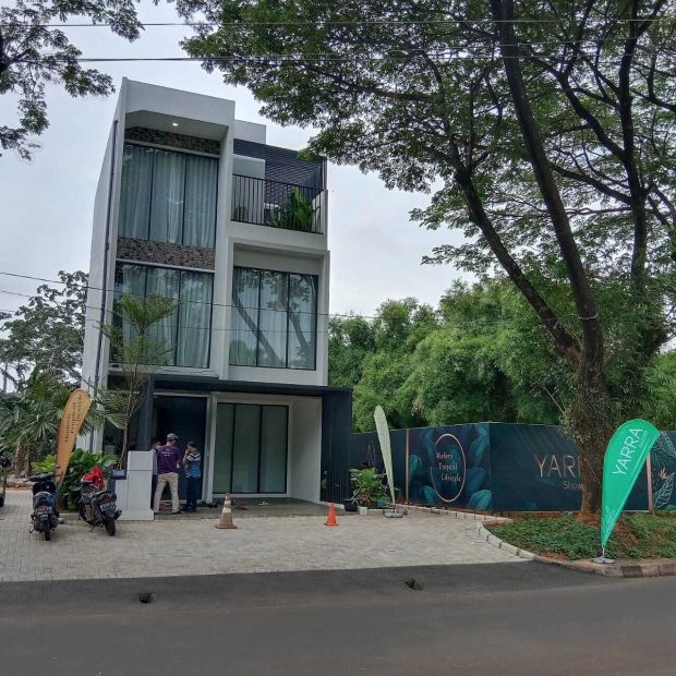 Rumah Baru Tropical Modern Di Taman Villa Meruya